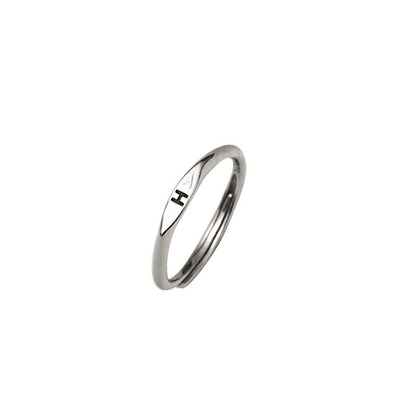 Initia™ Letter Ring