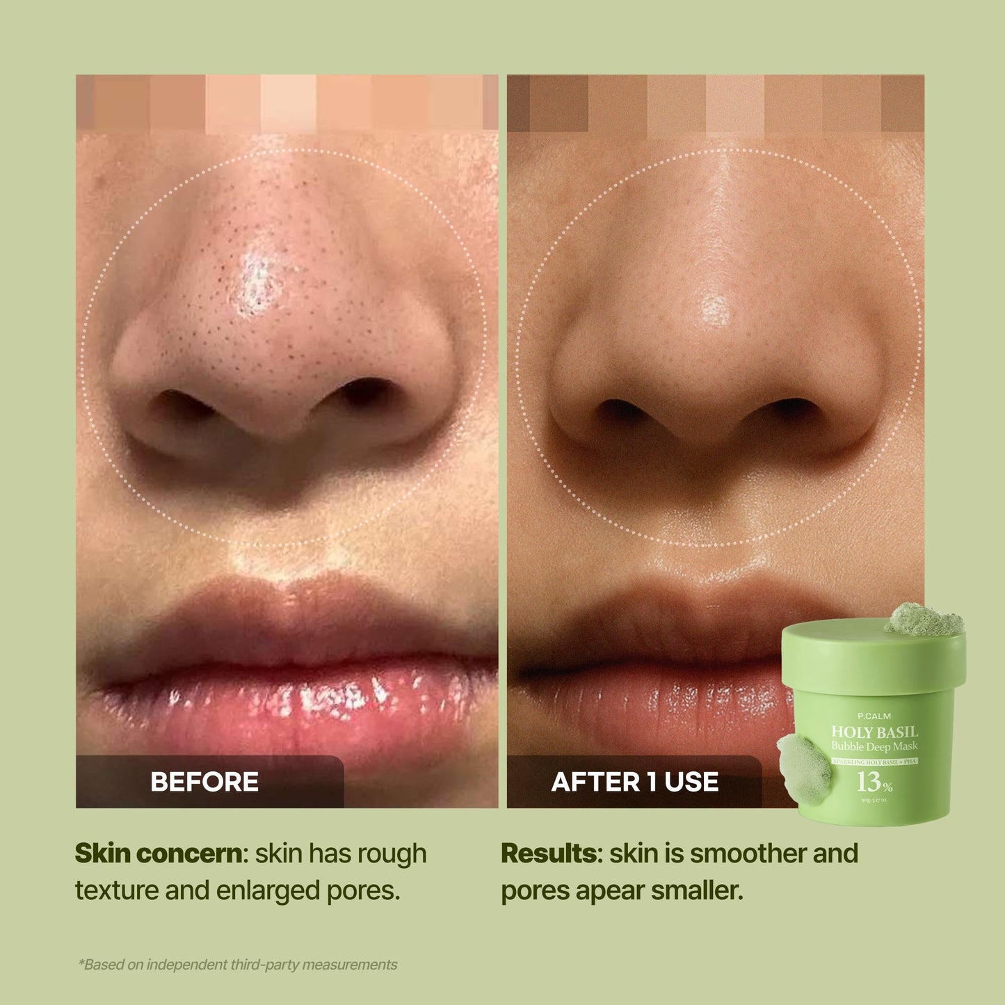 The (VIRAL) Basil Bubble Mask