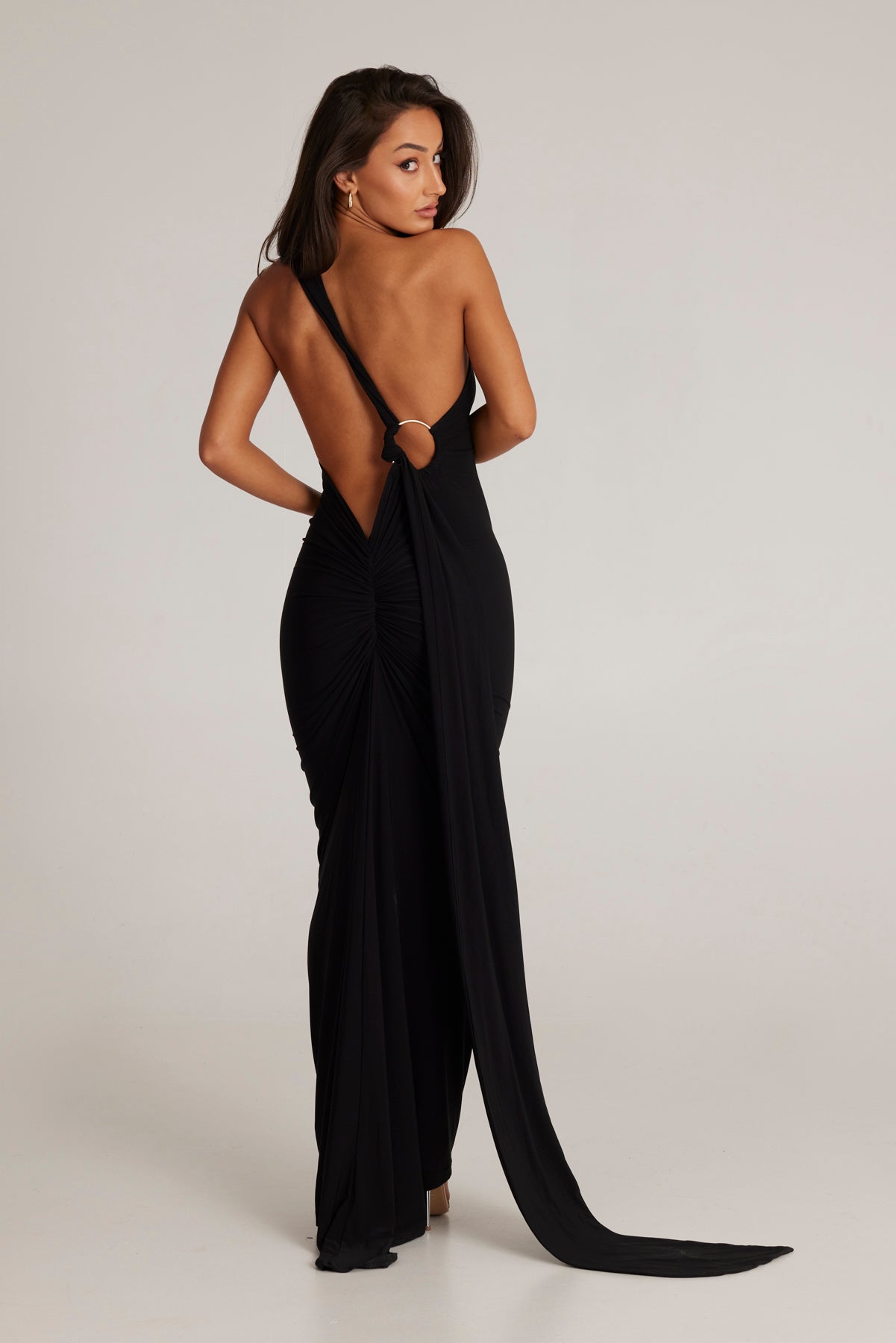 BackDrape™ Halter Maxi Dress
