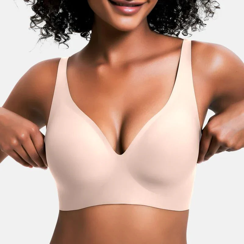 The Deep V Push Up Bra