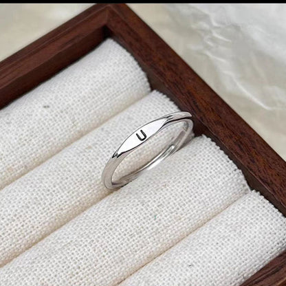 Initia™ Letter Ring