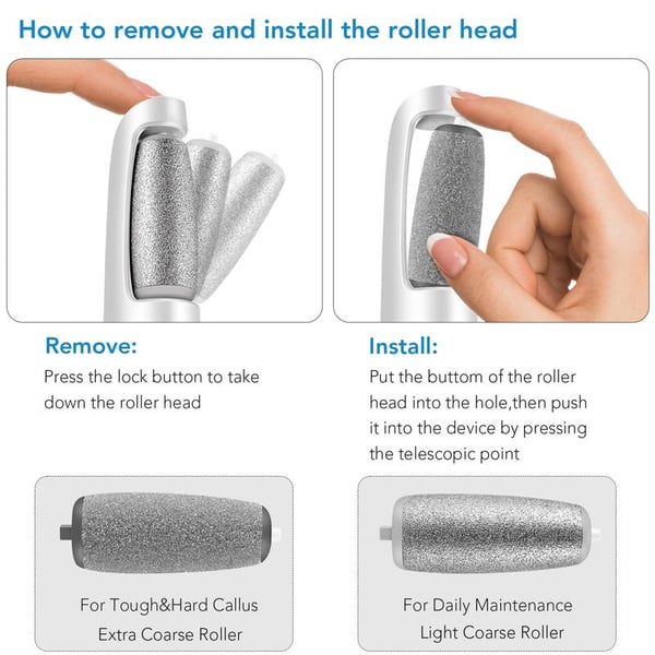 DermaSmooth™  Electric Callus Remover