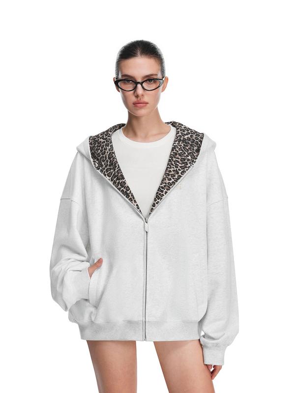 LeopardLined™ Zip Hoodie