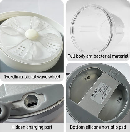 The Mini Washer (Brushes, Rags, Clothes)