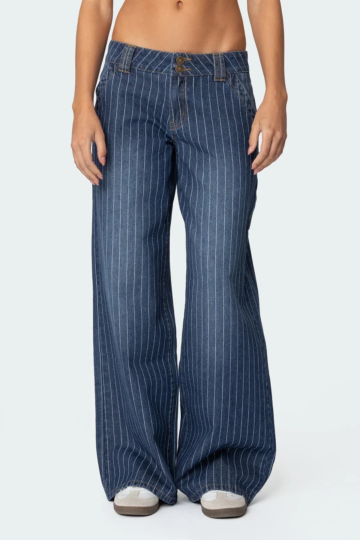 StripeForm™ - Wide Leg Jeans