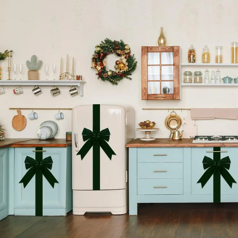 OrnamentHouse™ Christmas Cabinet Bow