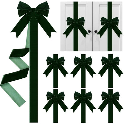 OrnamentHouse™ Christmas Cabinet Bow