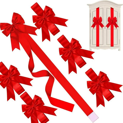 OrnamentHouse™ Christmas Cabinet Bow