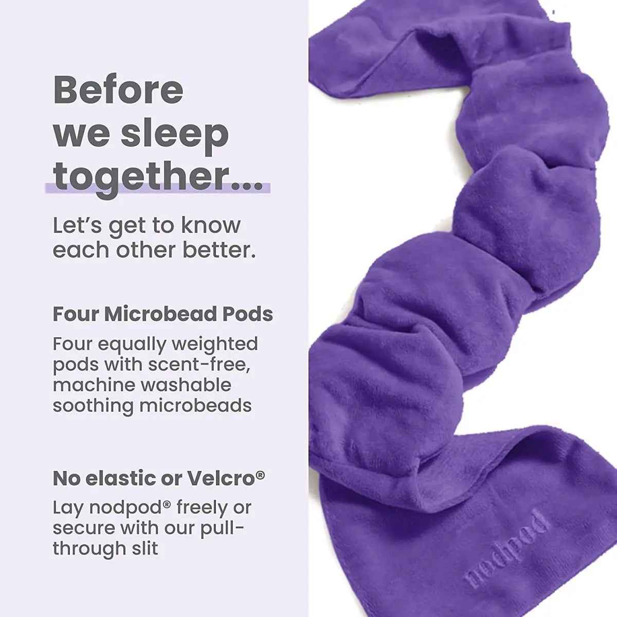 Serenity™ Weighted Velvet Sleep Mask