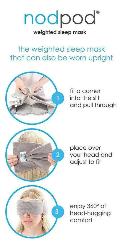 Serenity™ Weighted Velvet Sleep Mask