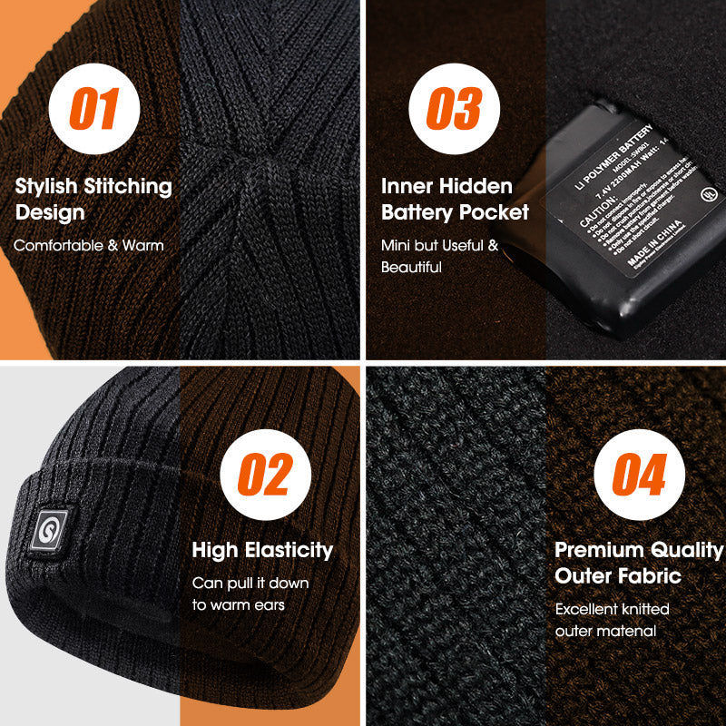 Heated Beanie