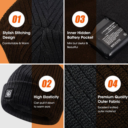 Heated Beanie