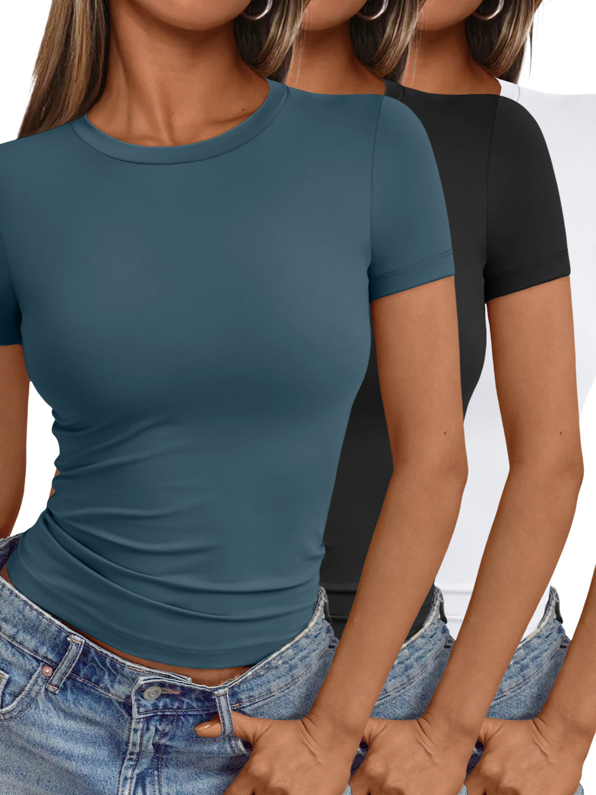 Essential Sculpt Tee 3-Pack