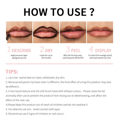 TintLock™ - Peel Off Lip Liner