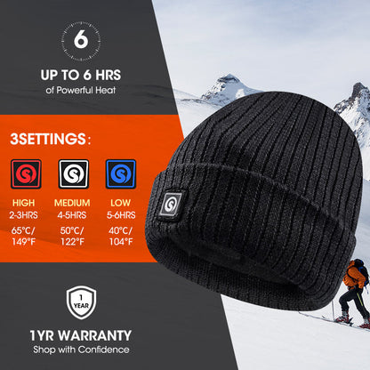 Heated Beanie