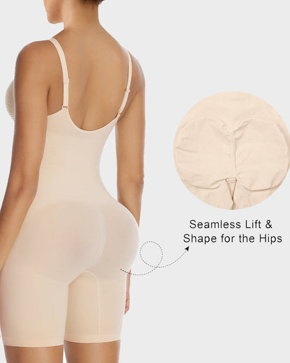 The (VIRAL) Tummy Control Zipper Bodysuit