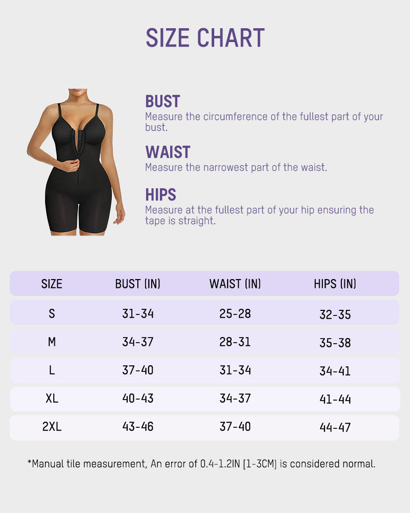 The (VIRAL) Tummy Control Zipper Bodysuit