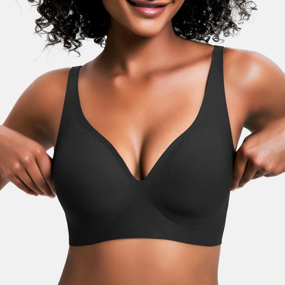 The Deep V Push Up Bra