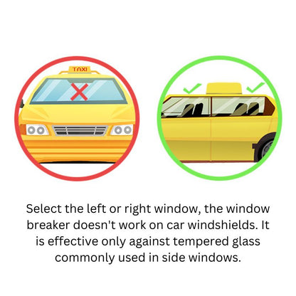 SafeSnap™ - Emergency Glass Breaker
