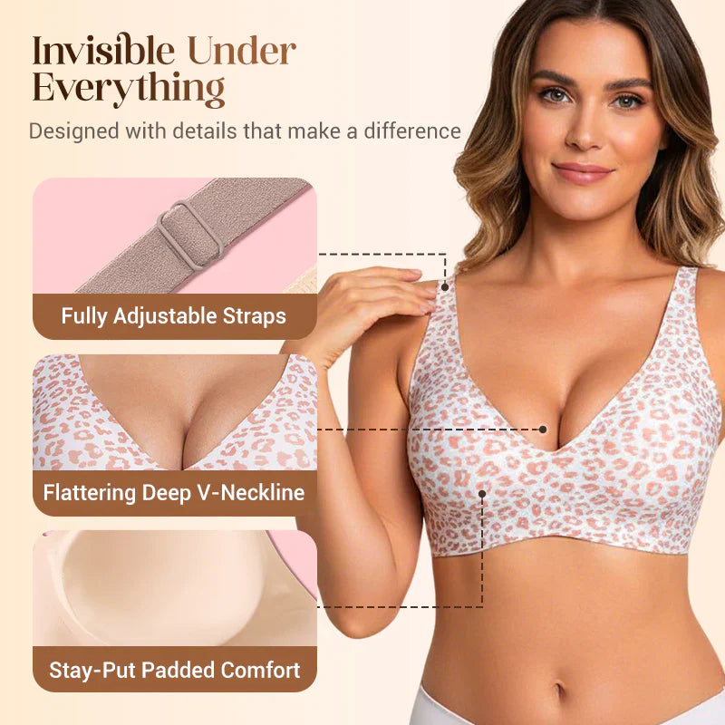 The Deep V Push Up Bra